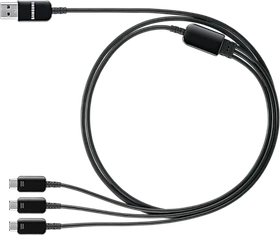 Samsung ET-TG900UB 3in1 Multi Charging Cable schwarz