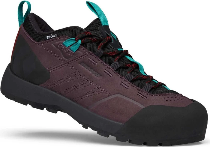 Black Diamond Mission Leather Low WP mulberry/black (Damen)