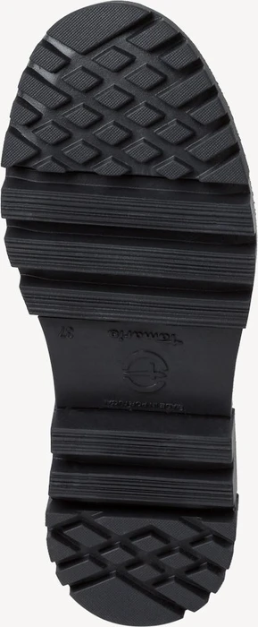 Tamaris Lederstiefelette schwarz (Damen)