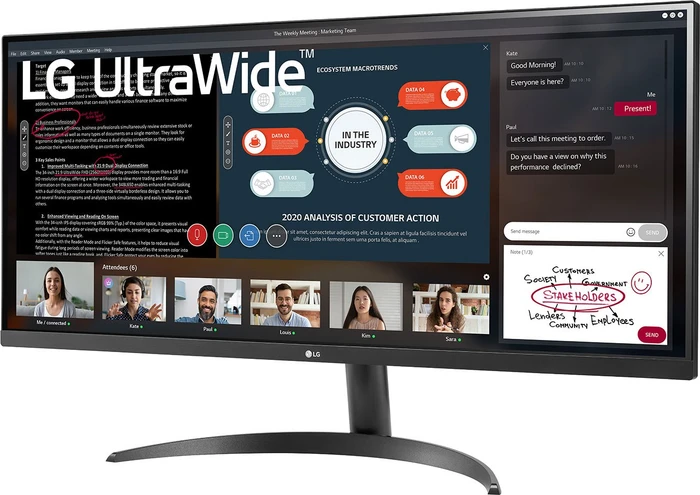 LG UltraWide 34WP500-B, 34"