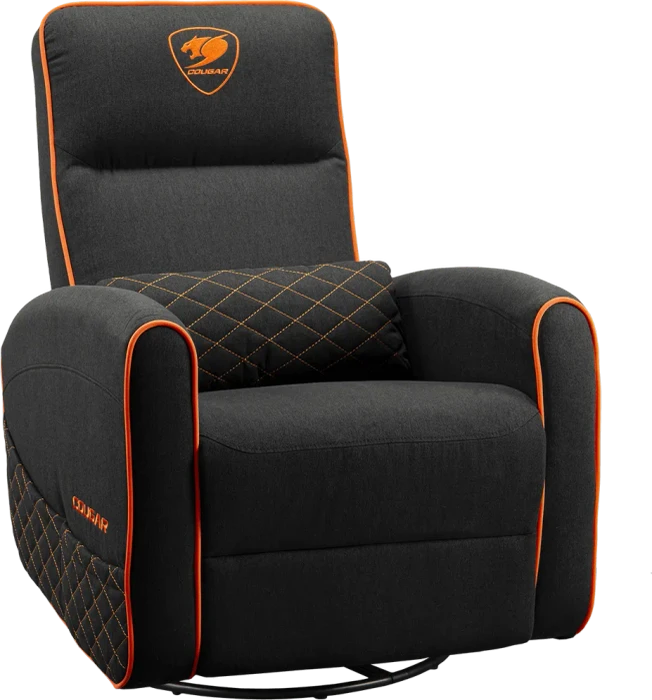 Cougar Fidom CGR-FDF-ORB Gaming-Sofa, schwarz/orange
