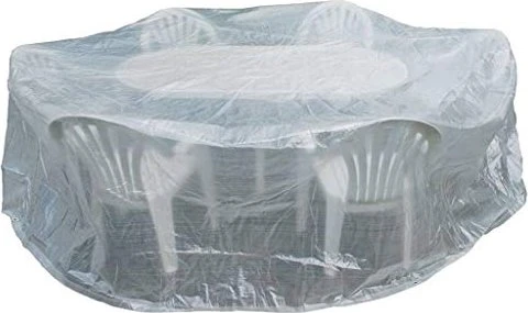 Wehncke Schutzhülle für Sitzgruppe 320x93cm transparent