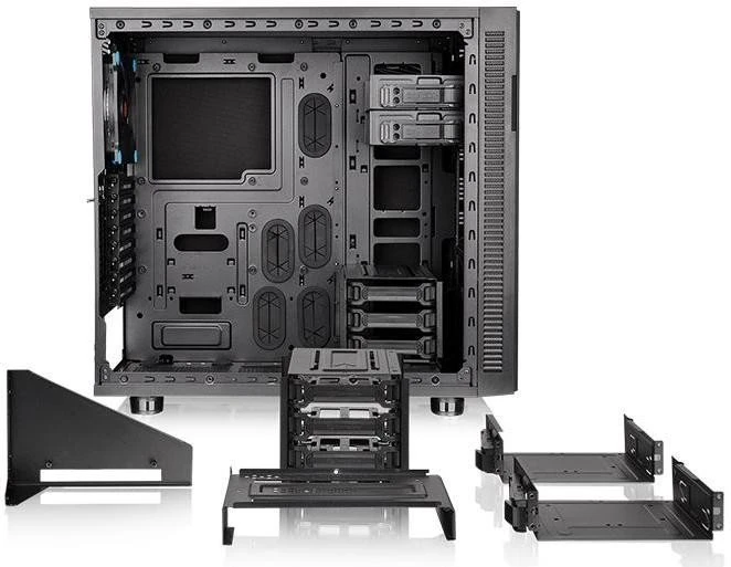 Thermaltake Suppressor F31 Tempered Glass Edition, Glasfenster, schallgedämmt