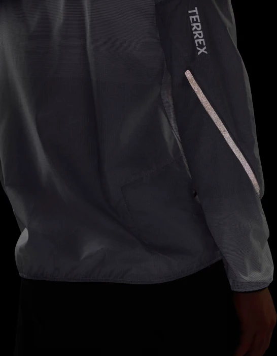 adidas Terrex Xperior Clima365 Light Windweave Laufjacke schwarz/weiß (Herren)