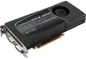 EVGA GeForce GTX 465 Superclocked, 1GB GDDR5, 2x DVI, Mini HDMI (01G-P3-1467)