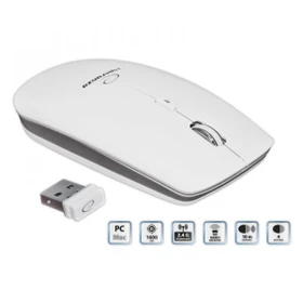 Esperanza Saturn weiß, USB (EM120W)