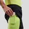 Odlo Zeroweight 5 Inch 2in1 Fahrradhose kurz black/sharp green (Herren) Vorschaubild