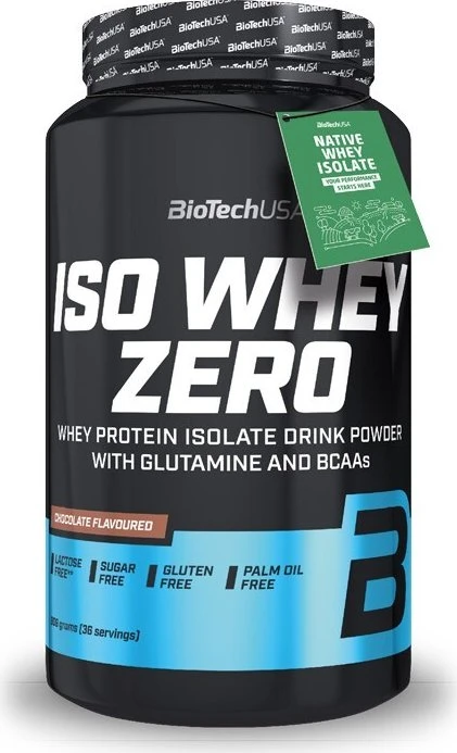 BioTech USA Iso Whey Zero Pistazie 908g