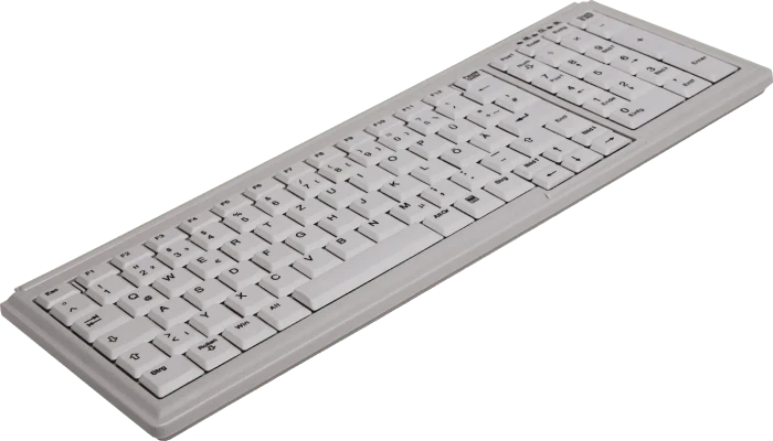 Contour Design Active Key Mini Desktop Keyboard, grau, PS/2, US