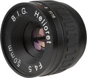 B.I.G. Helioret 50mm 4.5 Makro Objektivkopf M39