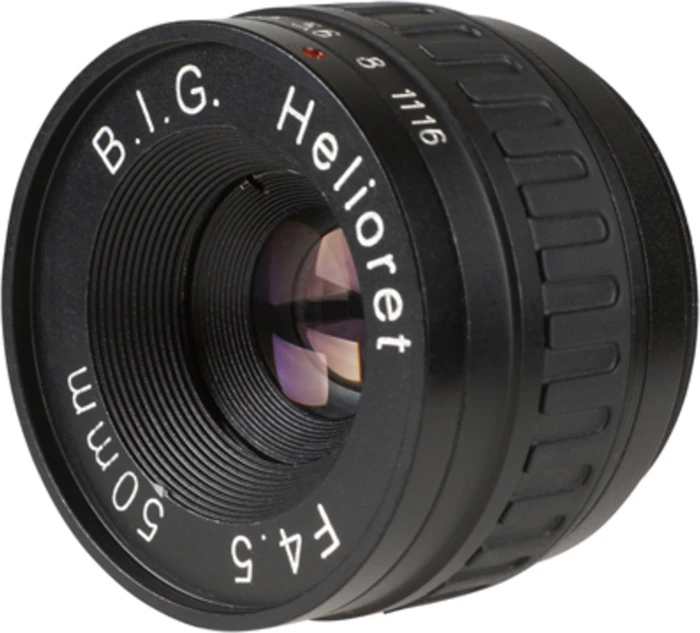 B.I.G. Helioret 50mm 4.5 Makro Objektivkopf M39