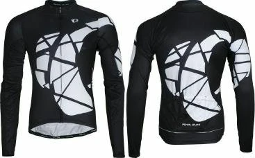 Pearl Izumi Elite LTD Thermo Trikot langarm schwarz/weiß (Herren)
