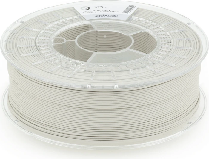 Extrudr NX2 PLA, grau, Spule, 1.75mm, 10.00kg