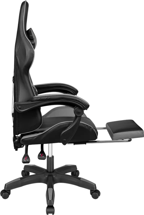 Krüger&Matz Warrior GX-150 Gamingstuhl, schwarz/grau