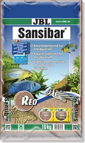 JBL Sansibar RED Bodengrund für Süßwasser und Meerwasser-Aquarien, 10kg
