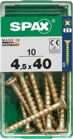 Spax YELLOX A2L 4CUT PZ2 Universalschraube, 4.5x40mm, 10 Stück