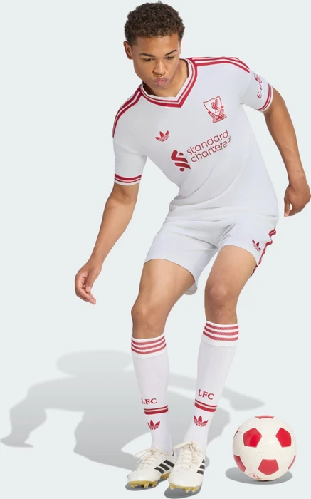 adidas Liverpool FC 2026/2027 Auswärtsshorts weiß (Herren)