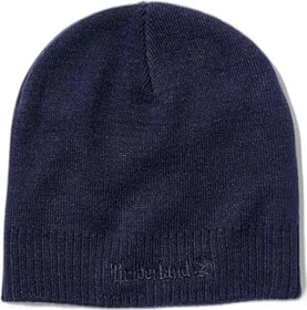 Timberland Knit Logo Beanie schwarz