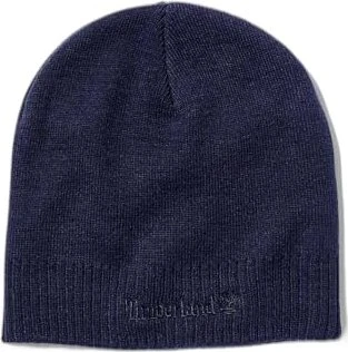 Timberland Knit Logo Beanie schwarz