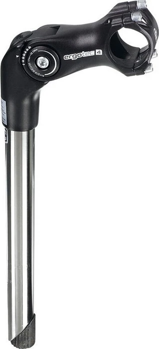 Ergotec Octopus 2 Tube 25.4mm/1" 0° - +60° Vorbau 110mm schwarz