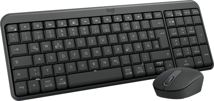 Logitech MK250 Compact Wireless Combo Graphite, Bluetooth, DE