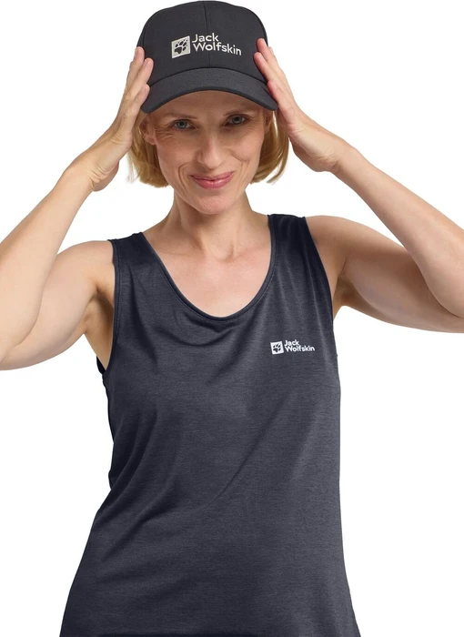 Jack Wolfskin Crosstrail Funktionsshirt ärmellos graphite (Damen)