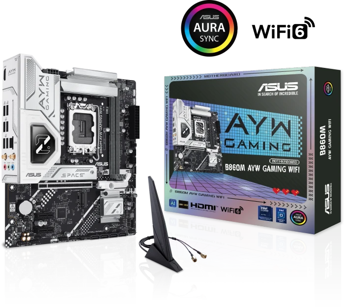 ASUS B860M AYW Gaming WIFI (Intel 1851)