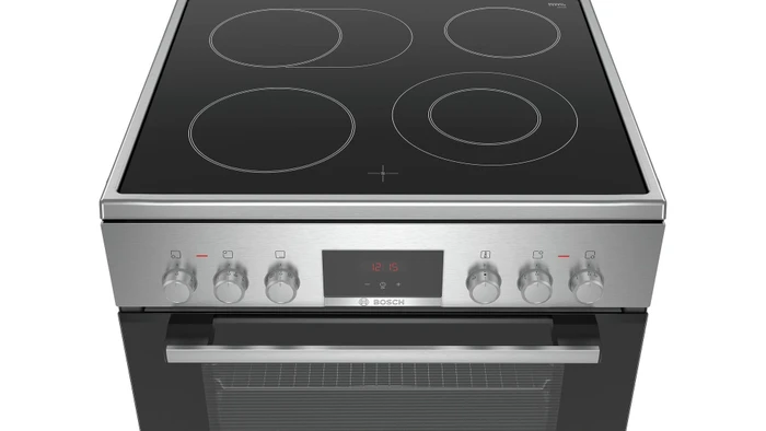 Bosch Serie 4 HKR39C250 Elektroherd mit Glaskeramik-Kochfeld
