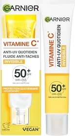 Garnier Vitamin C Daily UV Brightening Fluid Invisible LSF50+, 40ml