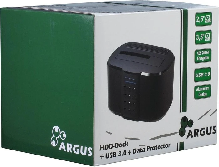 Inter-Tech Dockingstation Argus GD-PDLK02, USB-B 3.0