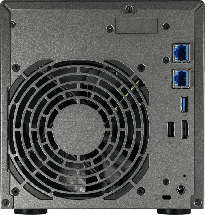 Asustor Lockerstor 4 Gen2+ AS6704T v2, 4GB RAM, 2x RJ-45 5GBase-T, 2x USB-A 3.1
