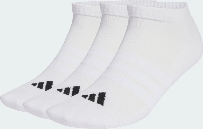 adidas Cushioned Low Cut Socken weiß/schwarz, 3 Paare