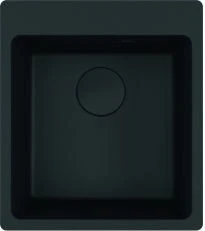 Franke Maris MRG 610-39 A Einbau Becken mittig mit Handbedienung black matt