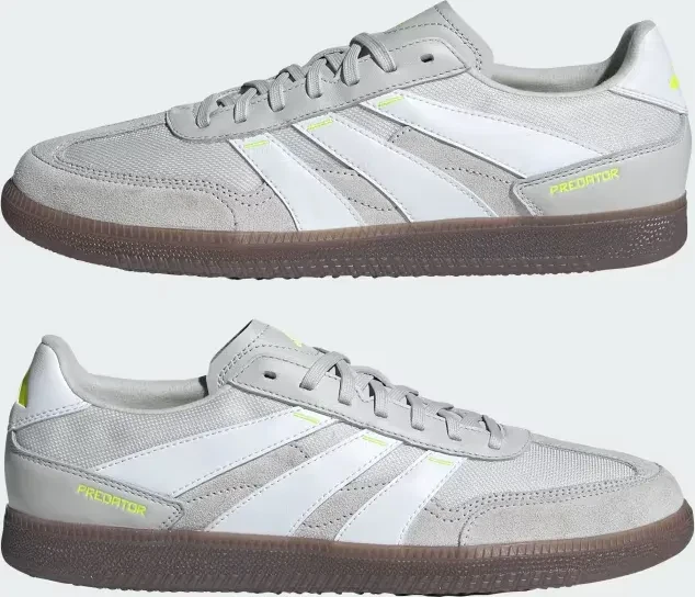 adidas Predator Freestyle IN grey one/cloud white/team solar yellow 2