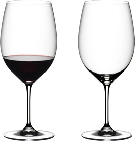 Riedel Vinum Cabernet Sauvignon/Merlot (Bordeaux) Rotweinglas, 2 Stück