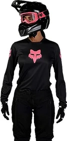 Fox Racing Blackout Trikot langarm schwarz/rosa (Damen)