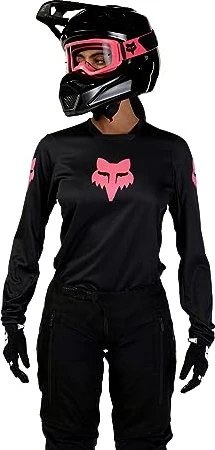 Fox Racing Blackout Trikot langarm schwarz/rosa (Damen)