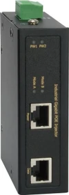 LevelOne Industrial Railmount Gigabit PoE-Injektor, 2x RJ-45, 36W PoE+ (IGP-0102)