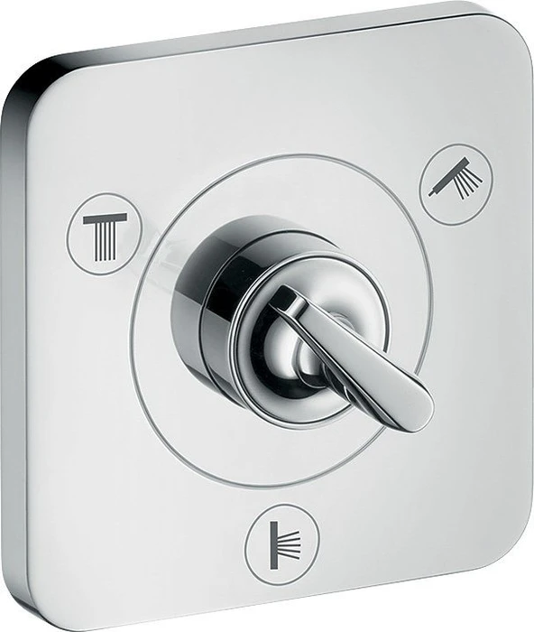 Hansgrohe Axor Citterio E Ab- und Umstellventil Trio/Quattro edelstahloptik