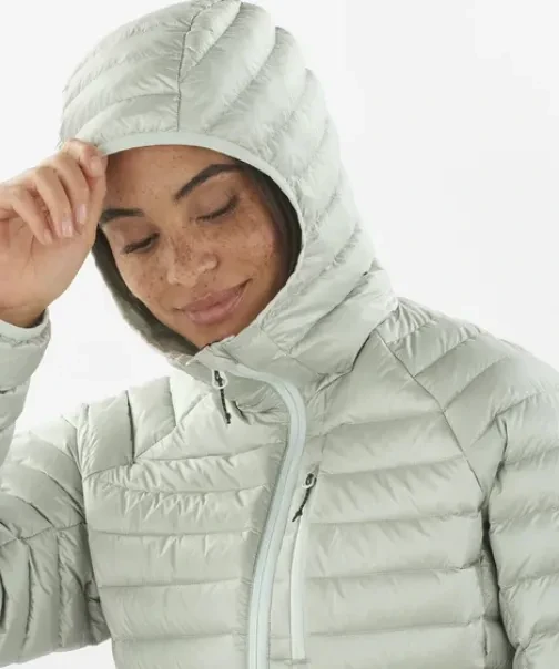 Salomon Elixir Micro Down Hooded Funktionsjacke misty blue (Damen)