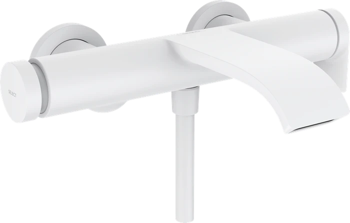 Hansgrohe Vivenis Wannenthermostat Aufputz mattweiß