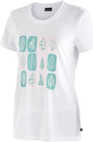 Maier Sports Waltraut Print Funktionsshirt kurzarm weiß (Damen)