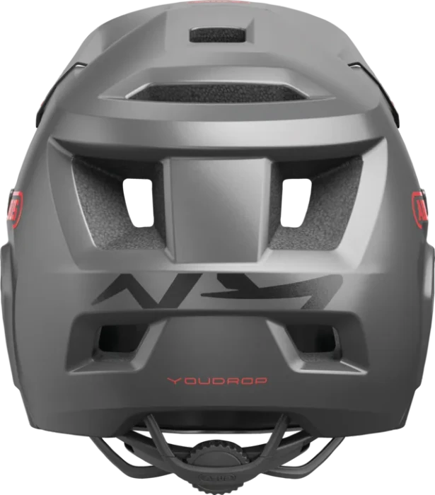 ABUS Youdrop Fullface-Kinderhelm ti silver