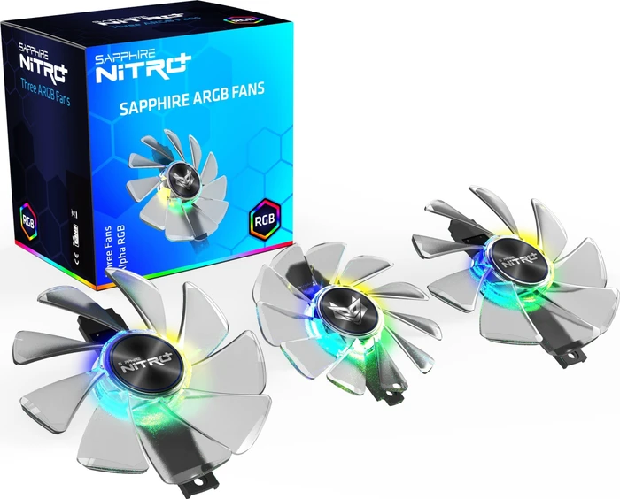 Sapphire Nitro+ ARGB Fans, 3er-Pack