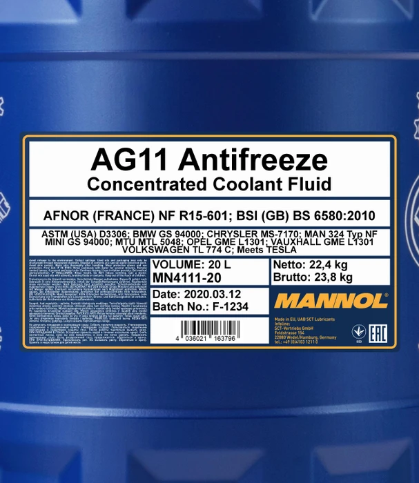 Mannol AG11 20l