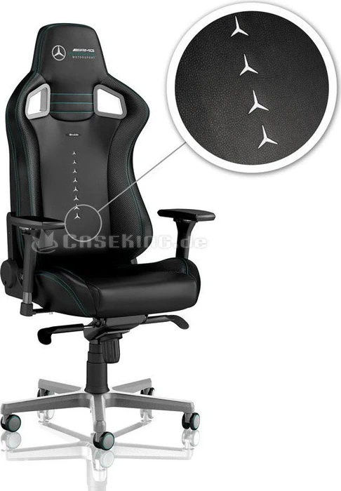 noblechairs Epic Mercedes-AMG Petronas Motorsport Edition Gamingstuhl, schwarz/silber