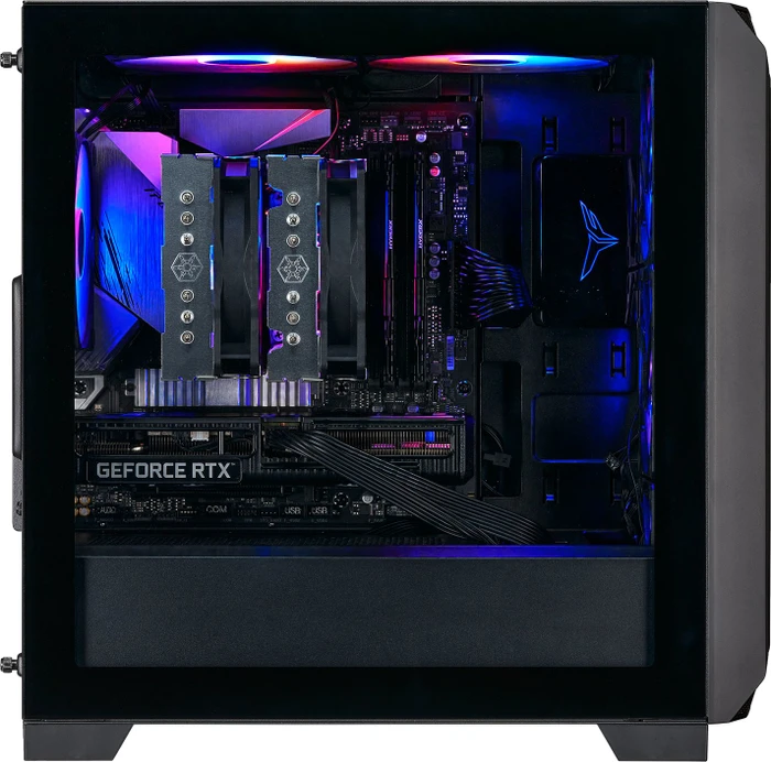 SilverStone Fara 312Z, schwarz, Glasfenster