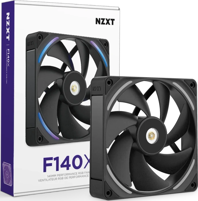 NZXT F Series F140X, schwarz, 140mm