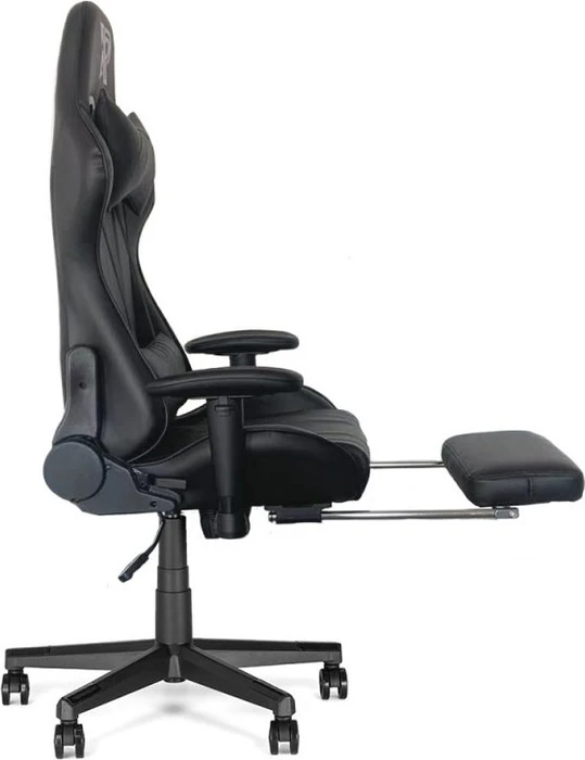 Ranqer Felix Pro Gamingstuhl mit Beinstütze, schwarz