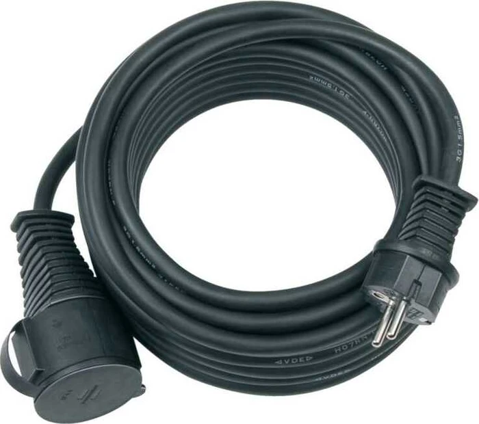 Brennenstuhl Verlängerungskabel IP44 schwarz H07RN-F 3G1.5, 25m